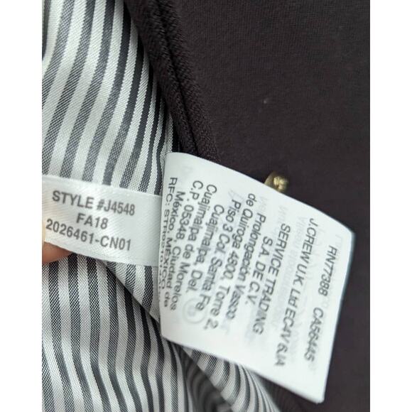 J. Crew Mercantile Blazer Size 2 Business Casual Professional Office Academia - Picture 14 of 15